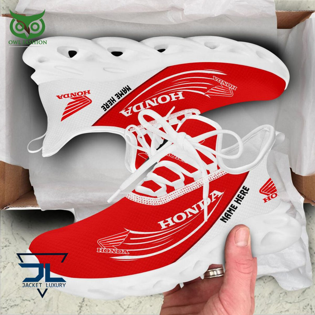 Honda Motorcycle Car Brand Logo Personalized Max Soul Shoes