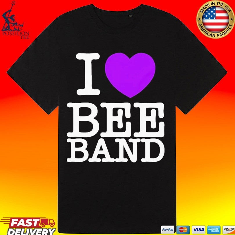Honey Revenge I Love Bee Band T-shirt