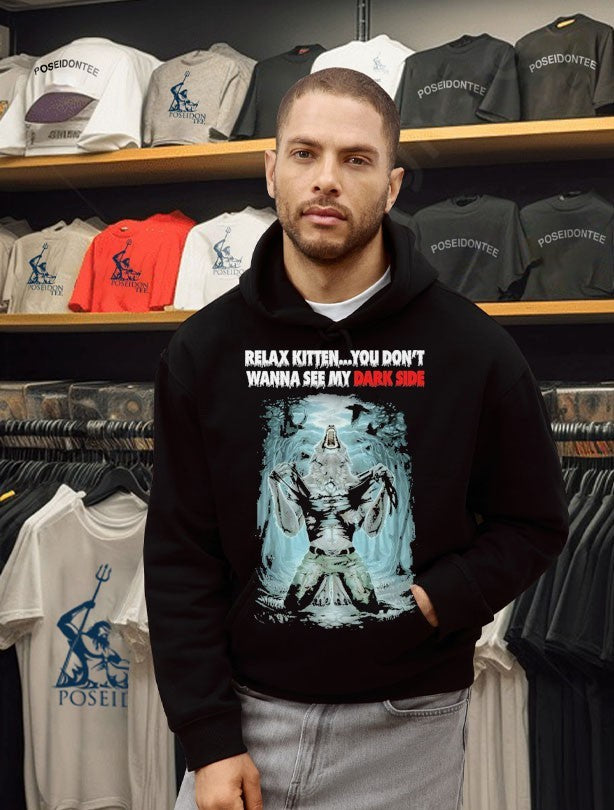 Hootpop Relax Kitten You Don’t Wanna See My Dark Side T-shirt