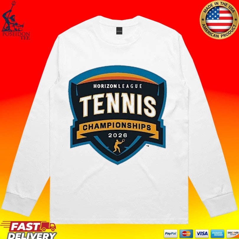 Horizon League Men’s And Women’s Tennis Championships Logo 2026 T-shirt