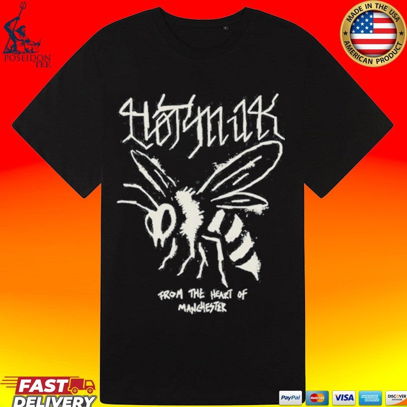Milk Japan Tour 2026 Gothic Bee From The Heart Of Manchester T-shirt