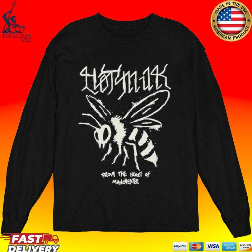 Milk Japan Tour 2026 Gothic Bee From The Heart Of Manchester T-shirt