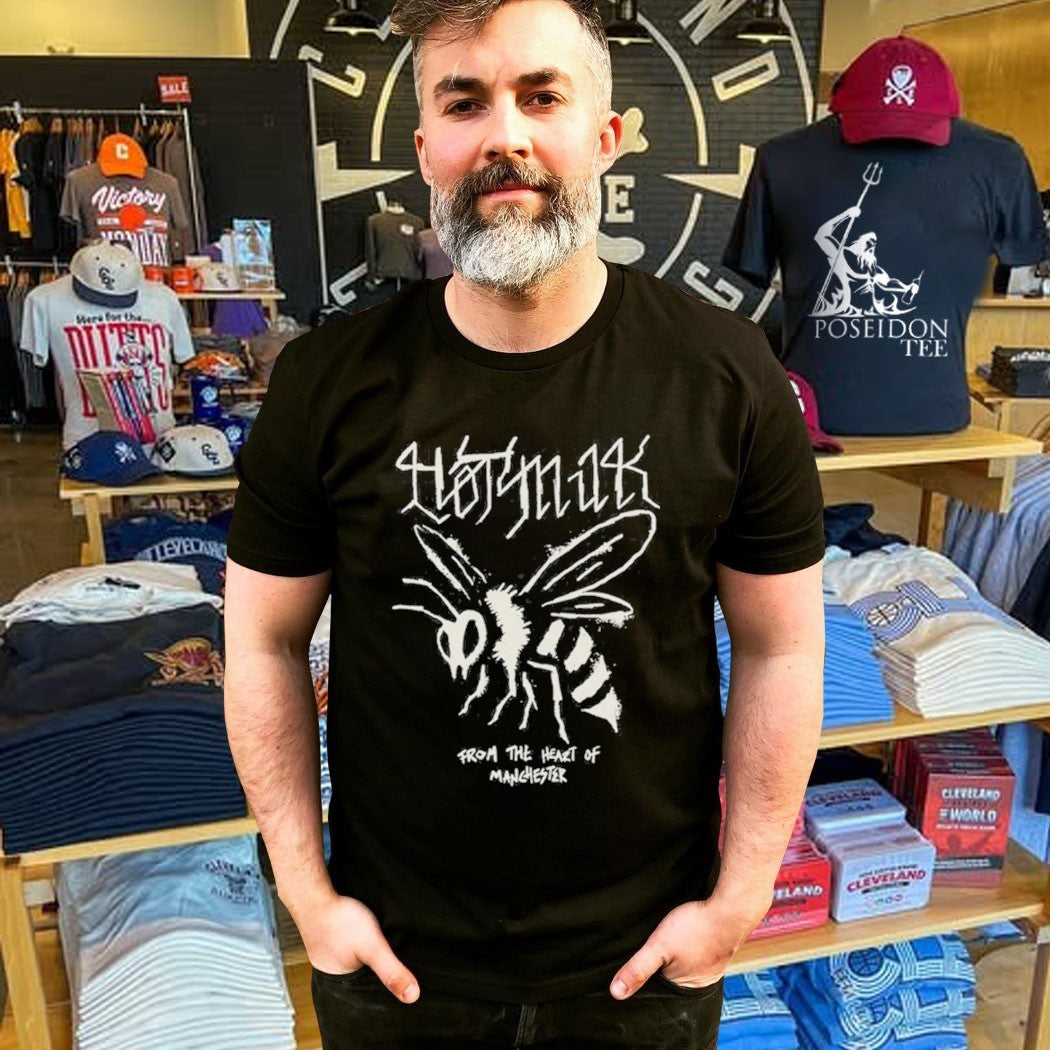 Milk Japan Tour 2026 Gothic Bee From The Heart Of Manchester T-shirt