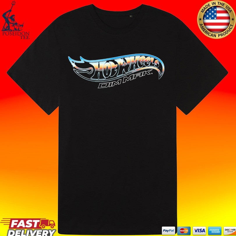 Wheels X Dim Mak Cityscape Logo T-shirt