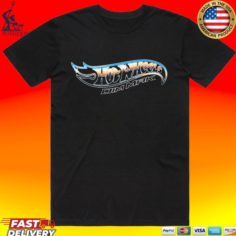 Wheels X Dim Mak Cityscape Logo T-shirt