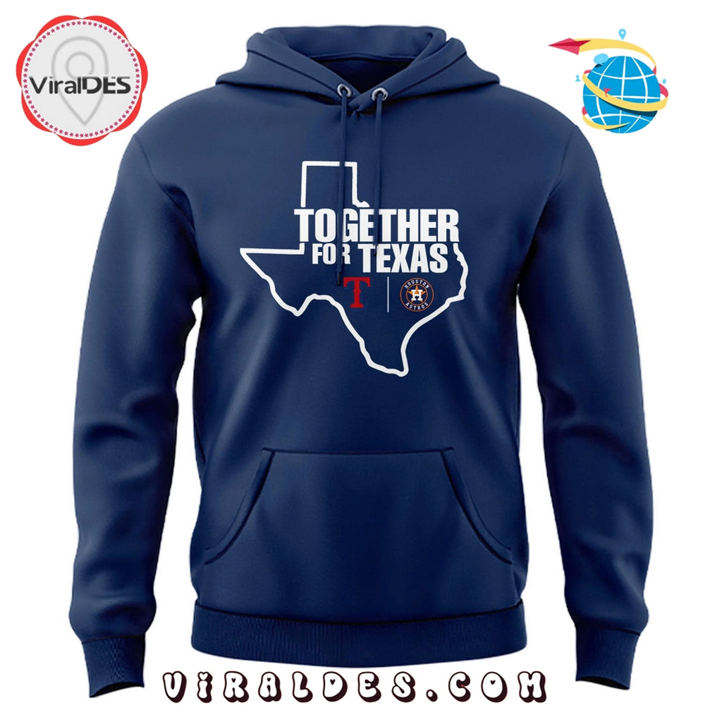 Houston Astros Together For Texas Blue Hoodie 2025