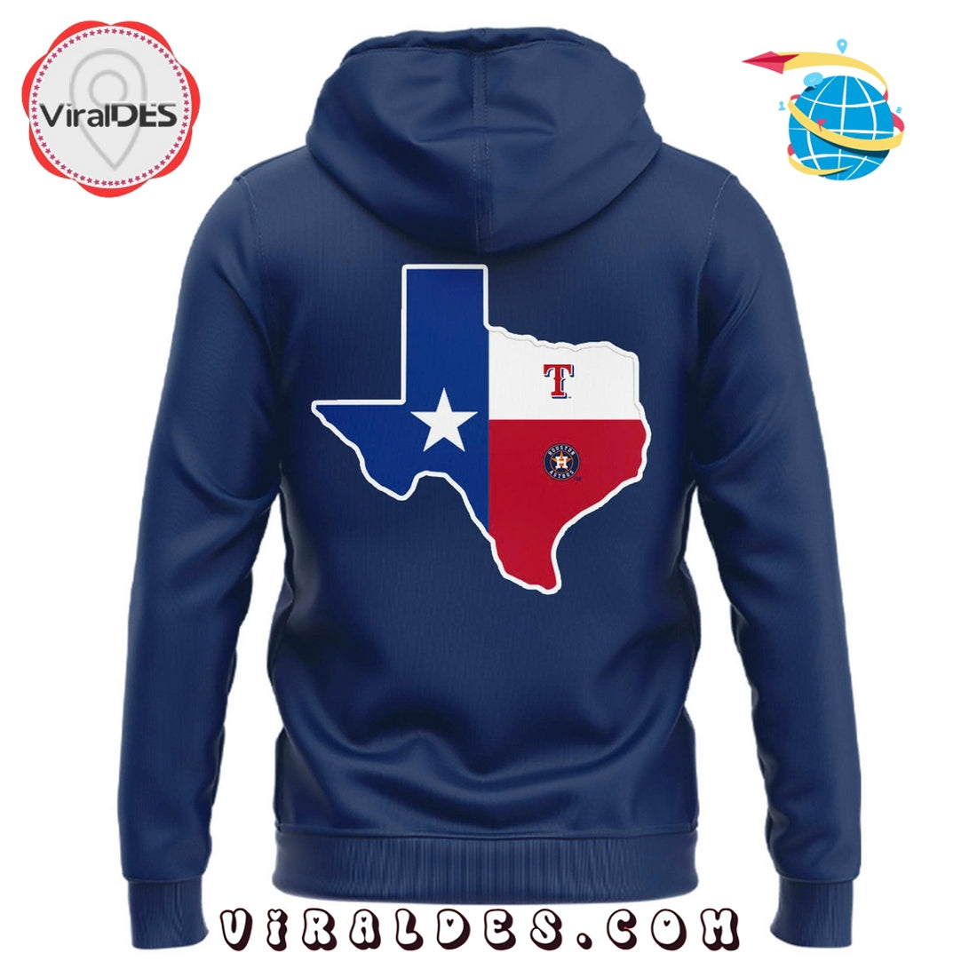 Houston Astros Together For Texas Blue Hoodie 2025