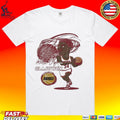 Houston Rockets Hardwood Classics Hakeem Olajuwon Caricature T-shirt