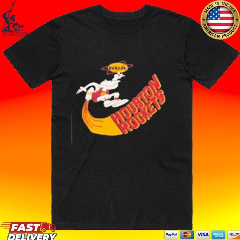Houston Rockets Worn Logo T-shirt
