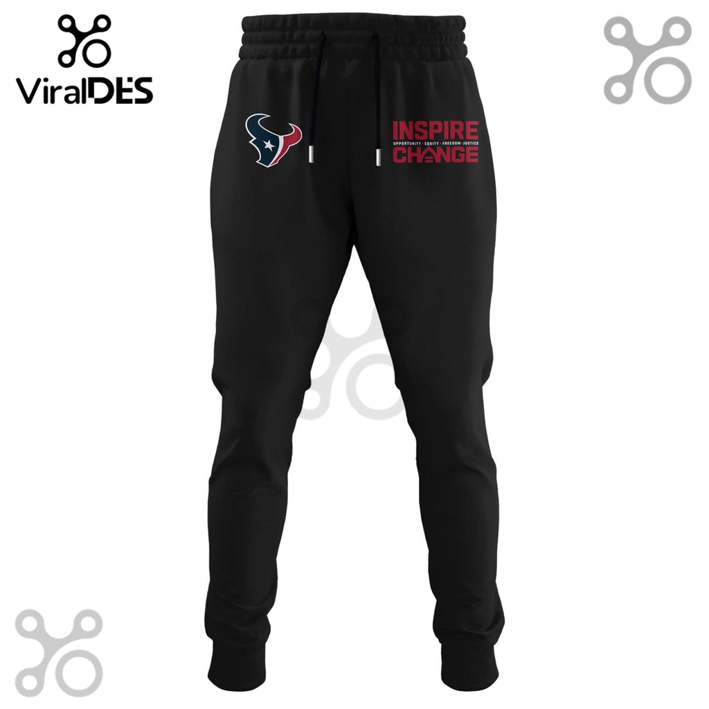 Houston Texans Inspire Change Limited Editions Hoodie And Joggers
