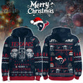 Houston Texans Merry Christmas The Force Edition Hoodie 2025