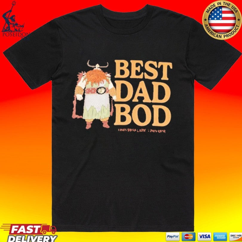 How To Train Your Dragon Dad Bod T-shirt