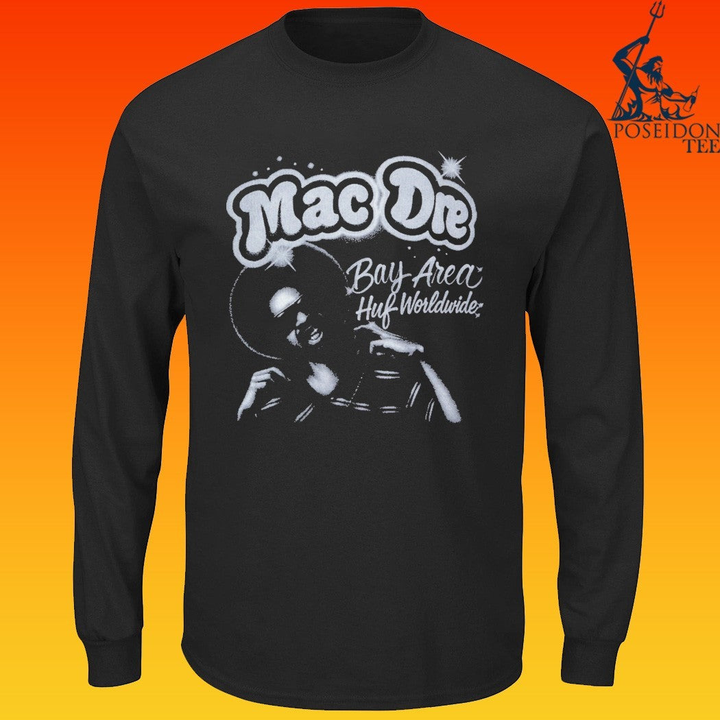 Huf X Mac Dre Bay Area Huf Worldwide Airbrush T-shirt
