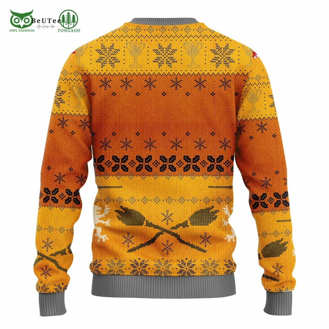 Hufflepuffs Ugly Christmas Sweater