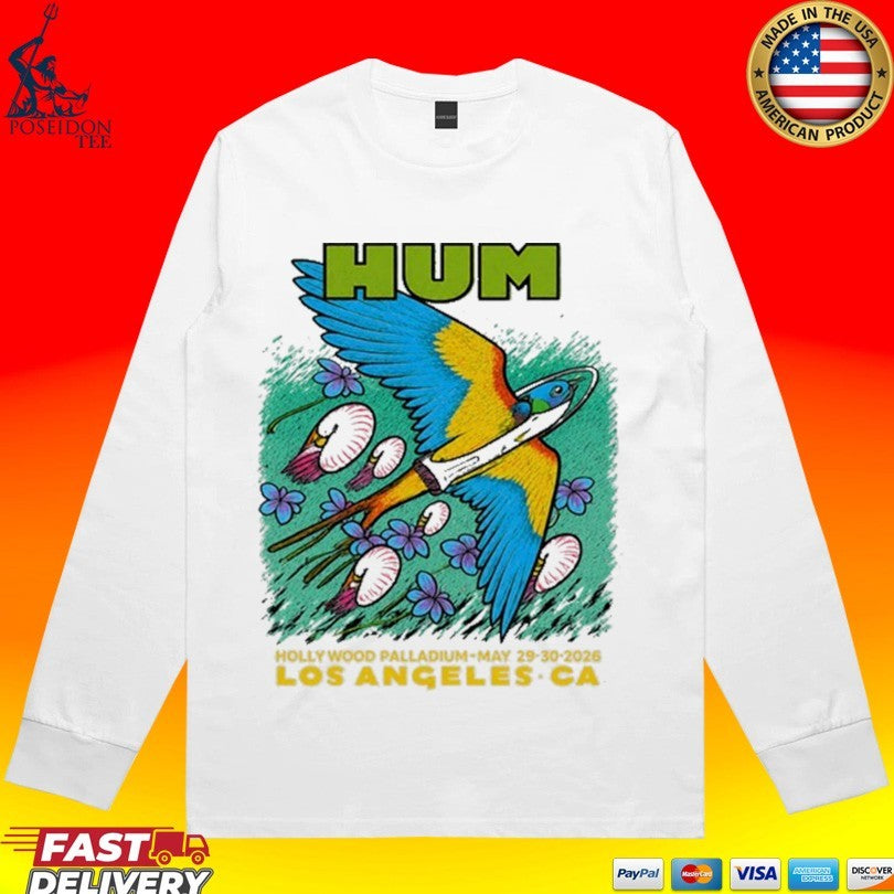 Hum in Los Angeles May 29, 30 2026 T-shirt