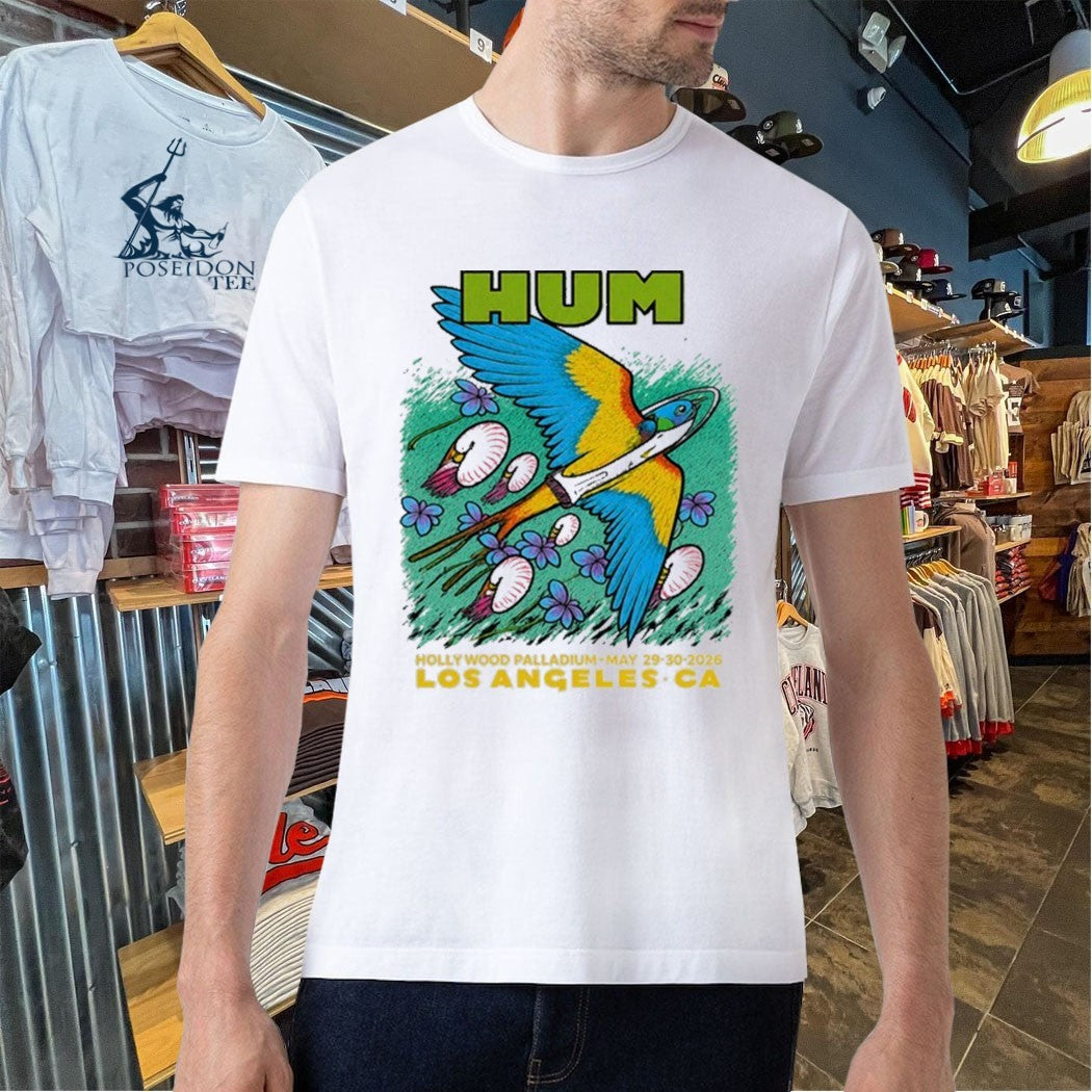 Hum in Los Angeles May 29, 30 2026 T-shirt