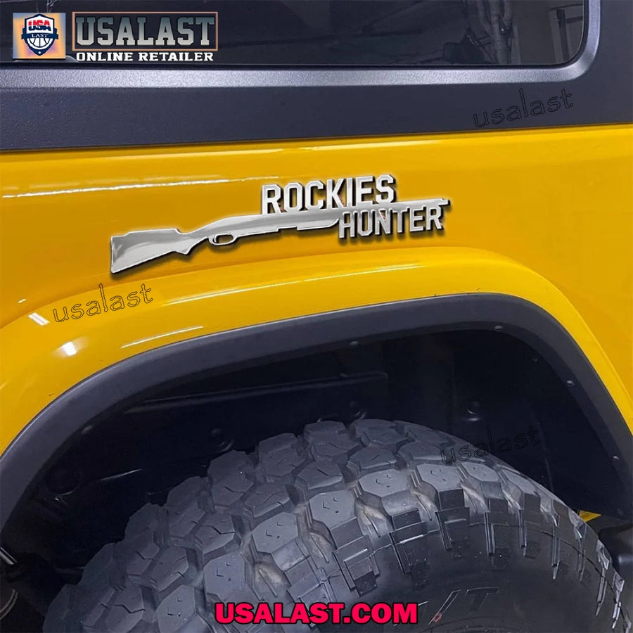 Hunter Hunting Car Emblem Custom 3D Badge