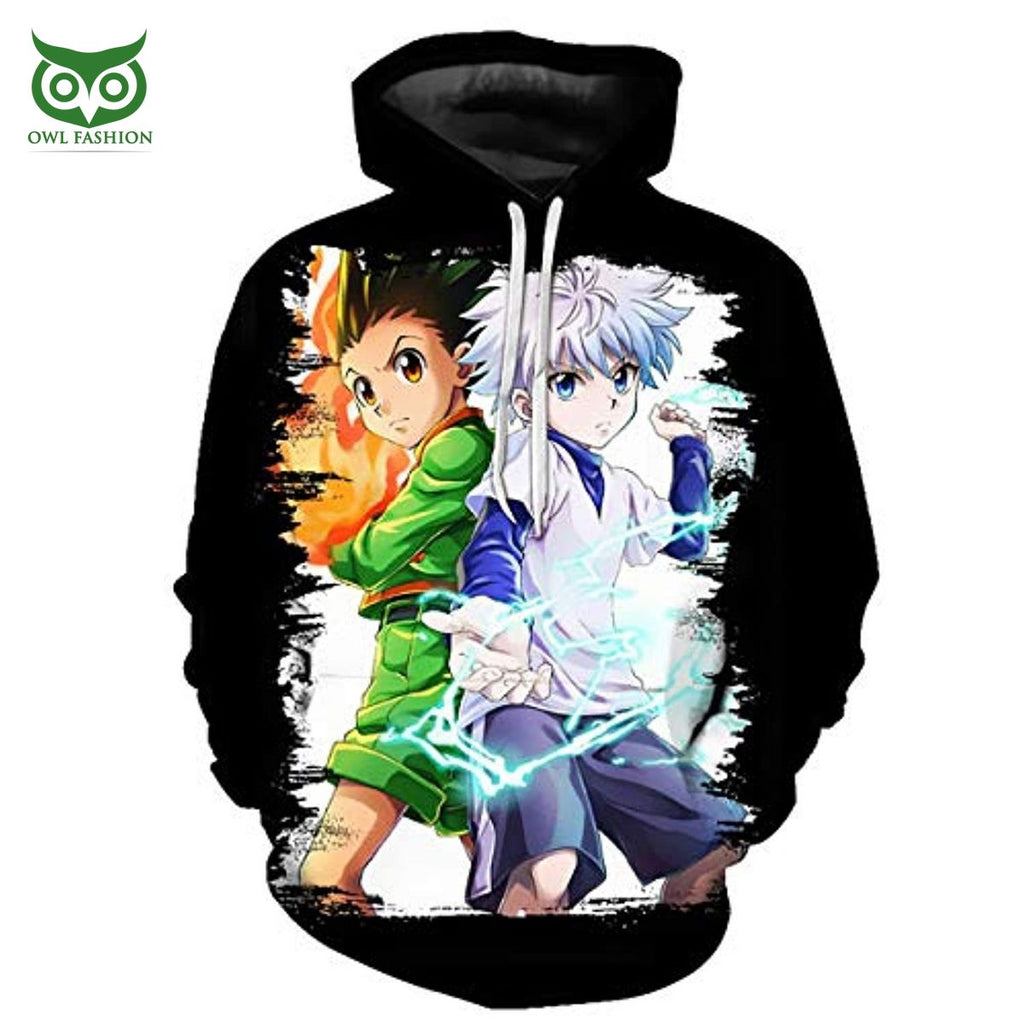 Hunter x Hunter Gon And Killua Anime Manga 3D Hoodie