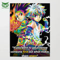Hunter x Hunter Gon And Killua Fire And Lightning Poster