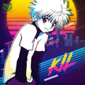 Hunter x Hunter Vintage Killua Zoldyck Anime Poster