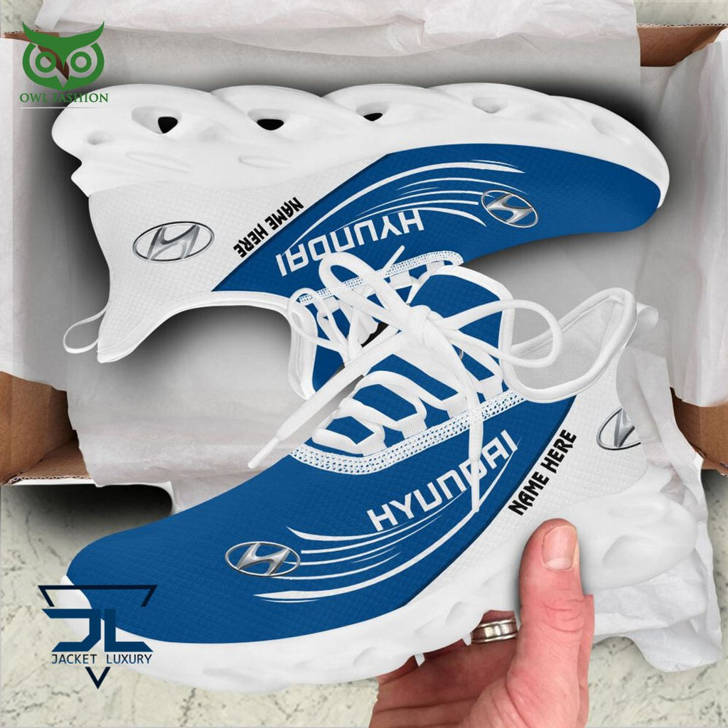 Hyundai Car Brand Logo Personalized Max Soul Shoes