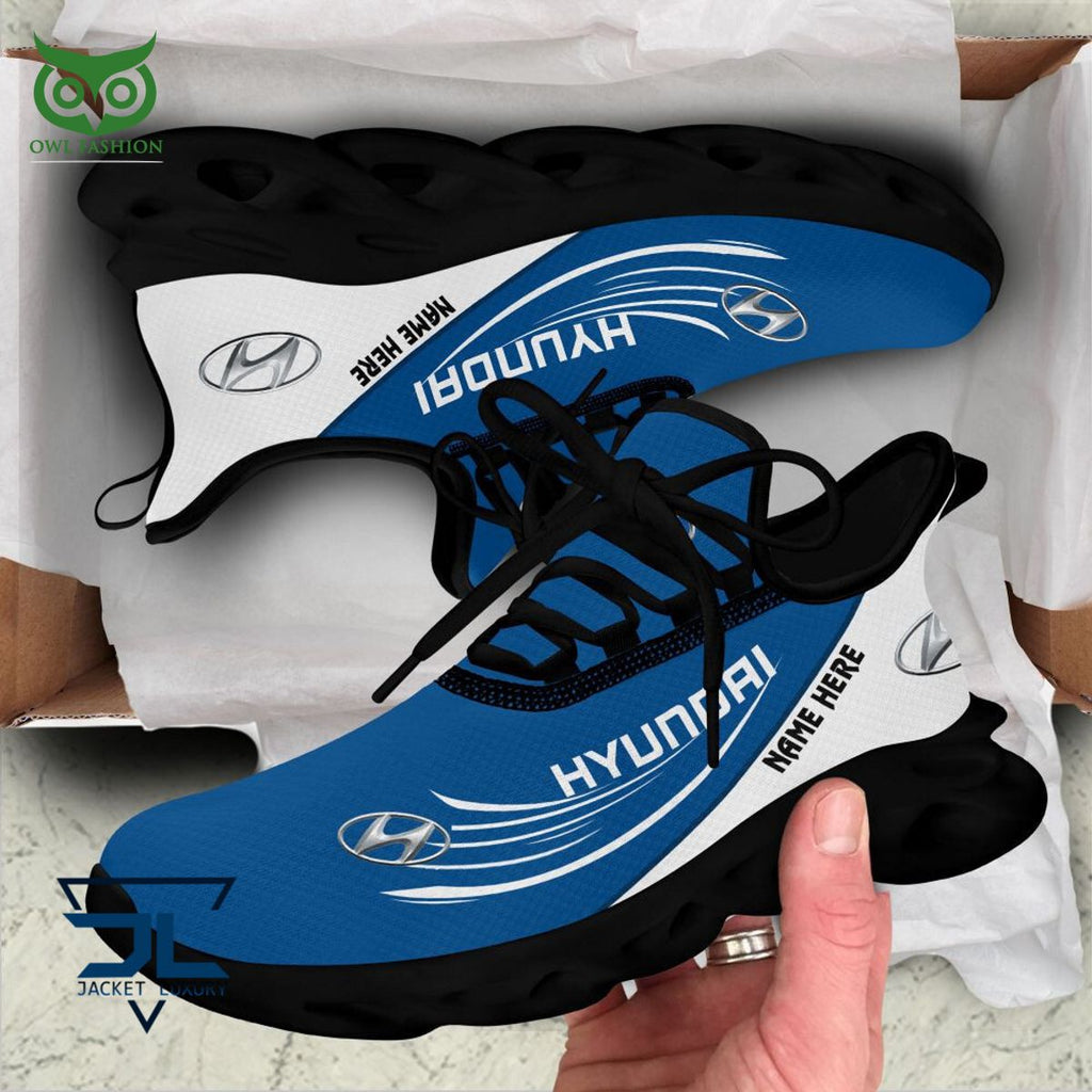 Hyundai Car Brand Logo Personalized Max Soul Shoes