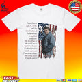I Am The Nation Since 1776 Johnny Cash Ragged Old Flag T-shirt