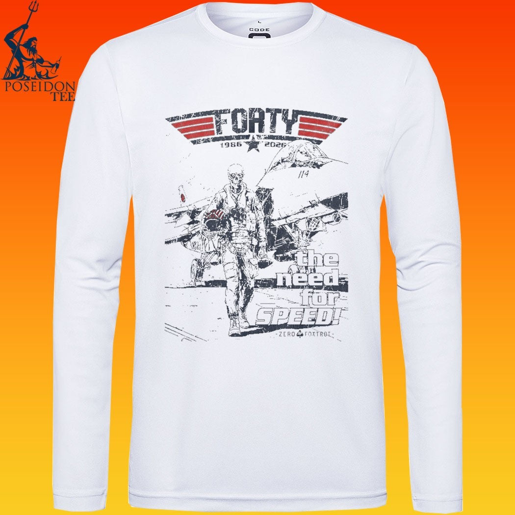 I Feel The Need Forty 1986 2026 The Need For Speed T-shirt