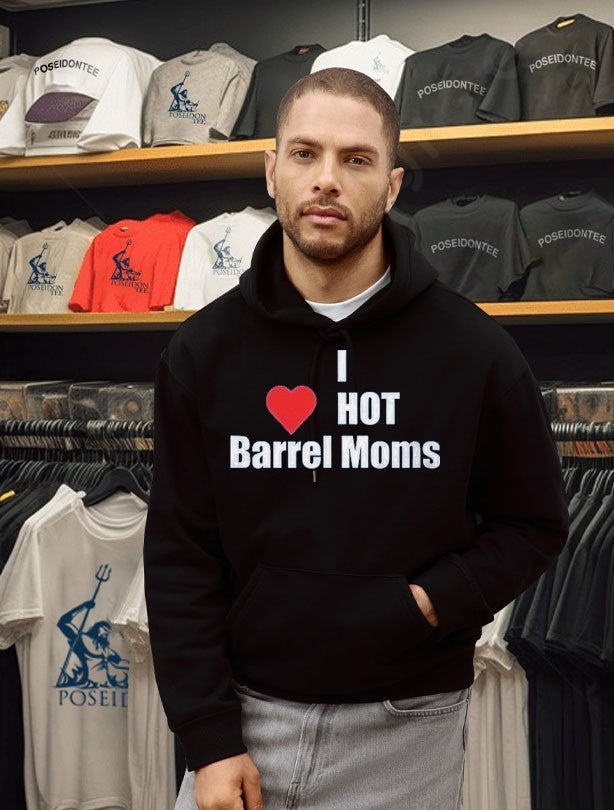I Hot Barrel Moms T-shirt