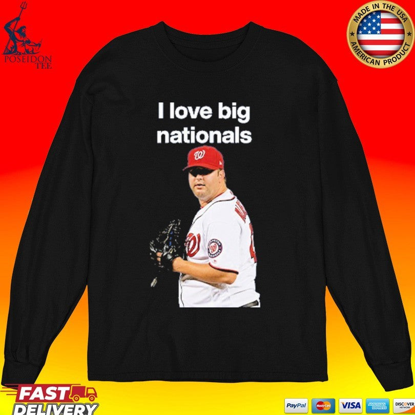 I Love Big Nationals Matt Albers T-shirt