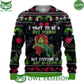 I want to be a nice person 3D AOP Ugly Sweater Jumper