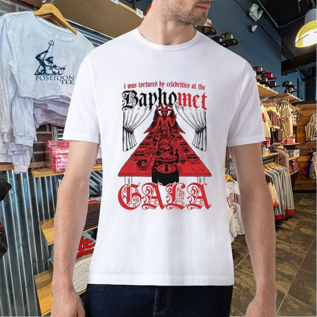 I Was Tortured By Celebrities At The Baphomet Gala T-shirt