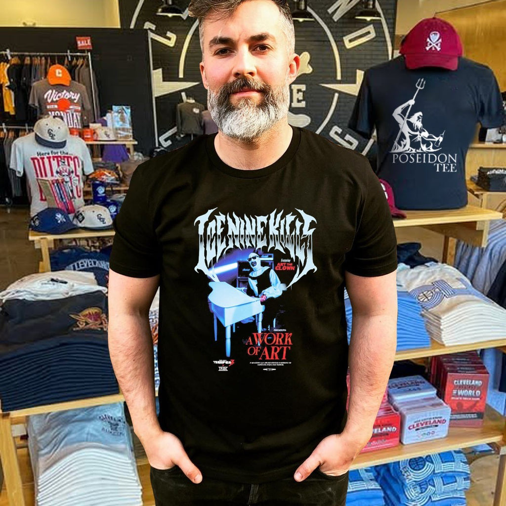 Ice Nine Kills A Work Of Art Piano T-shirt