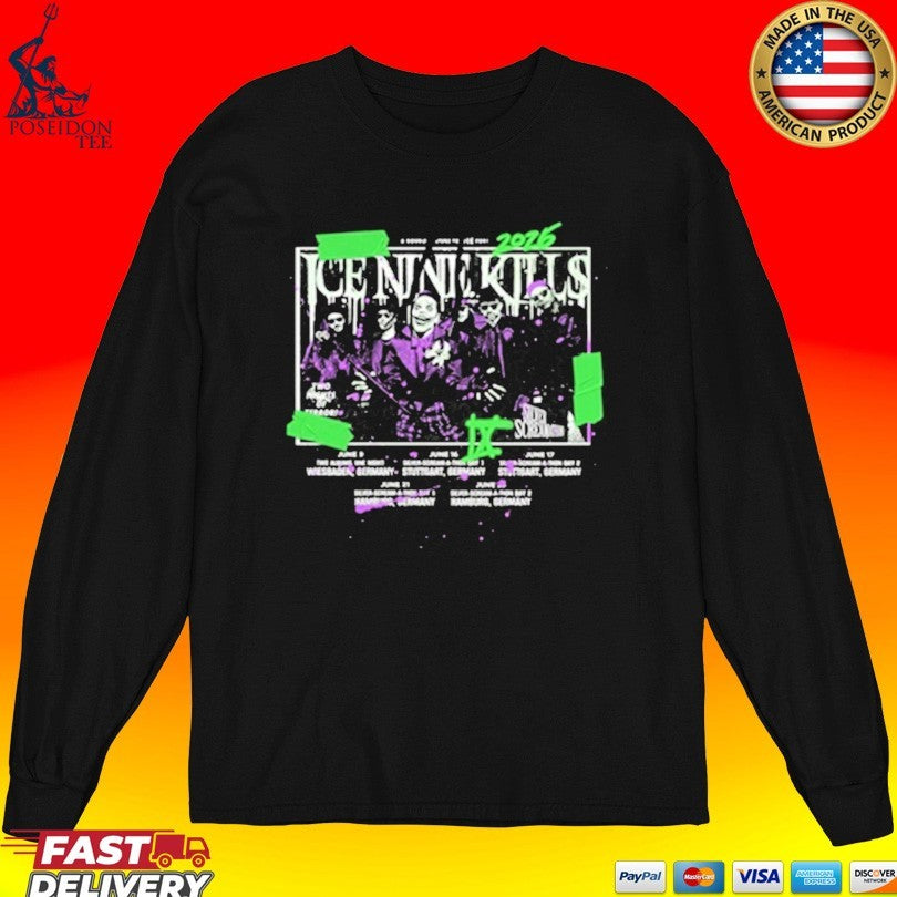 Ice Nine Kills Joker The Silver Scream 2026 T-shirt