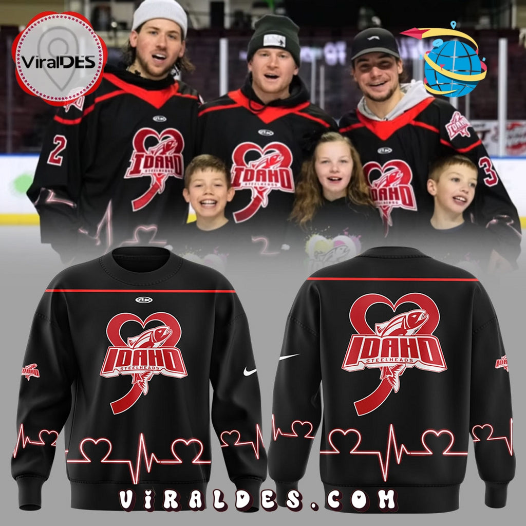 Idaho Steelheads Jayden DeLuca Foundation Hoodie