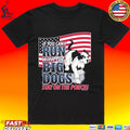 If You Can Not Run With The Big Dogs Stay On The Porch Patriotic T-shirt
