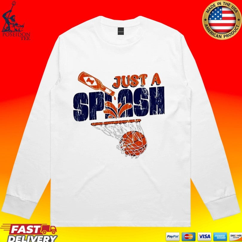 Illinois Fighting Illini Hot Ones Just A Splash T-shirt