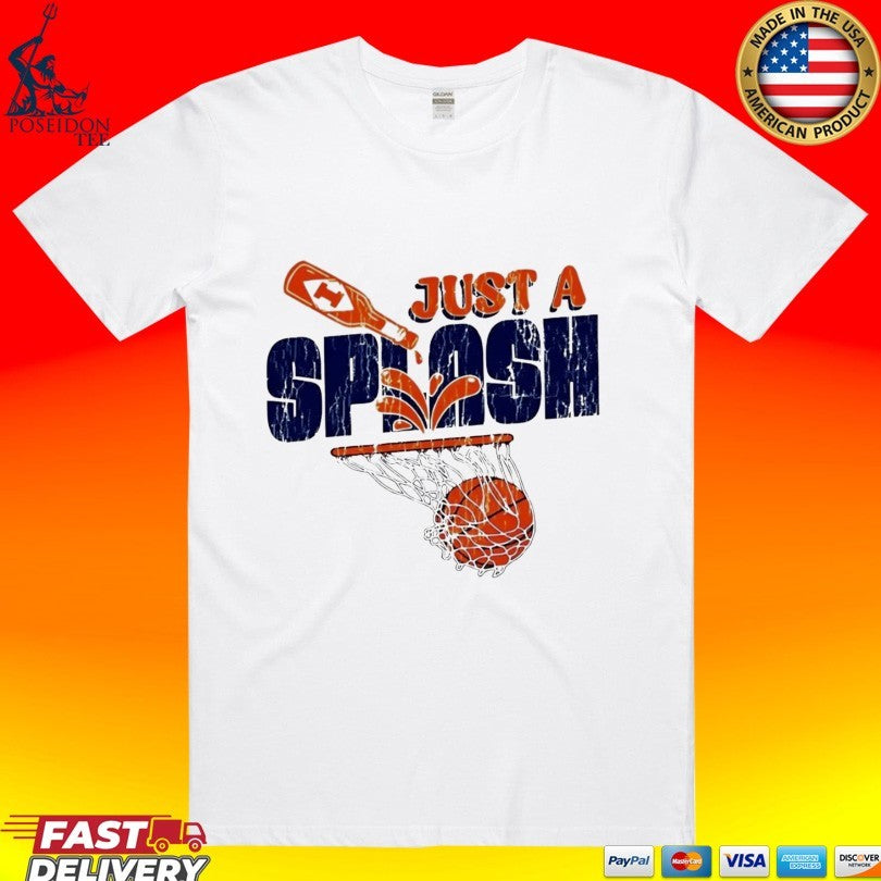 Illinois Fighting Illini Hot Ones Just A Splash T-shirt