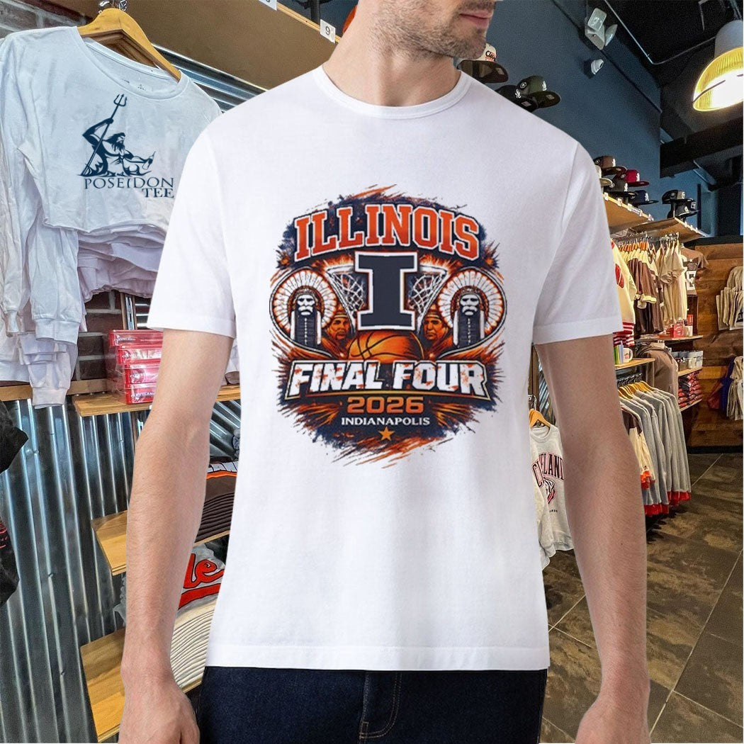 Illinois Final Four 2026 Indianapolis T-shirt