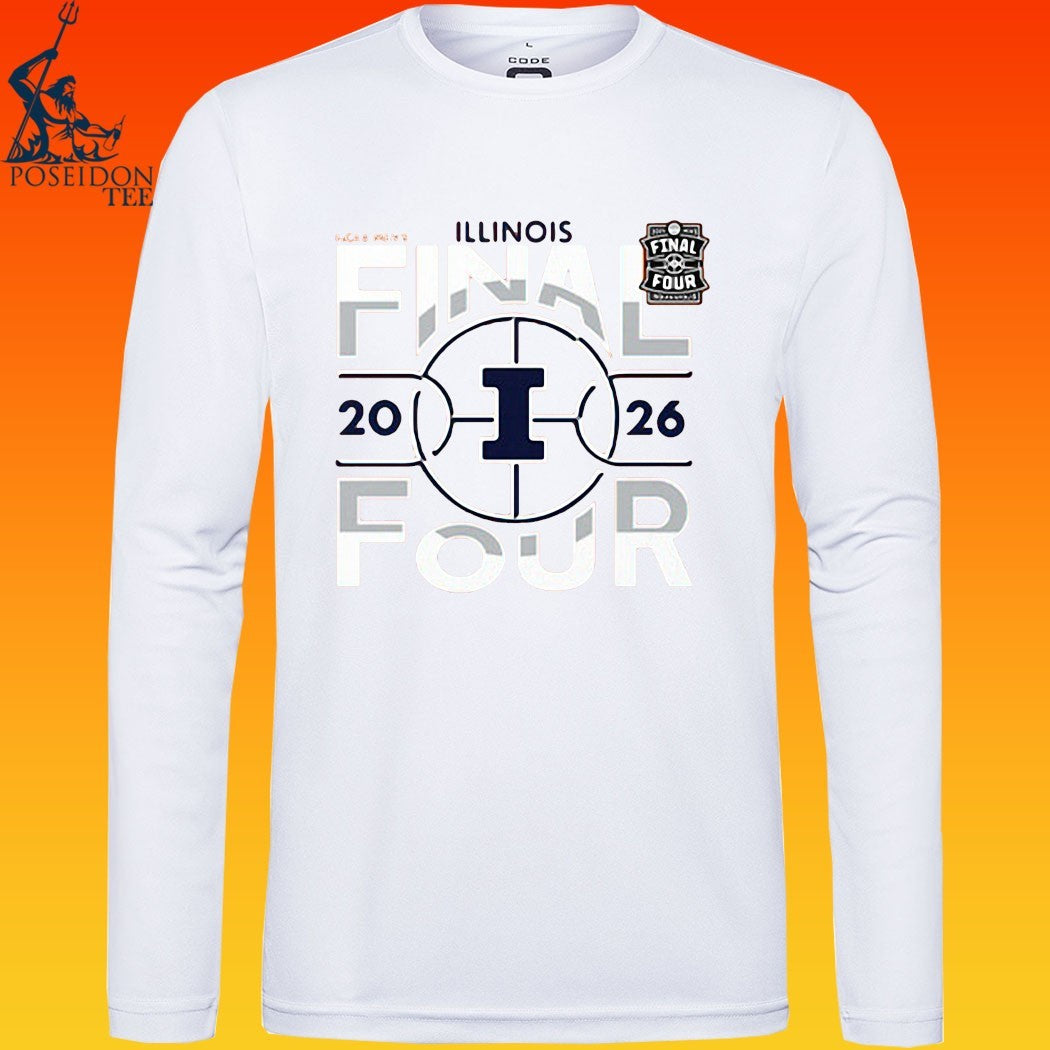 Illinois Illini Final Four 2026 Men’s March Madness T-shirt