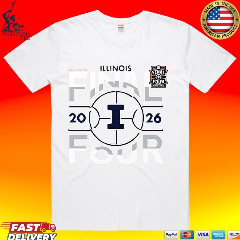 Illinois Illini Final Four 2026 Men’s March Madness T-shirt