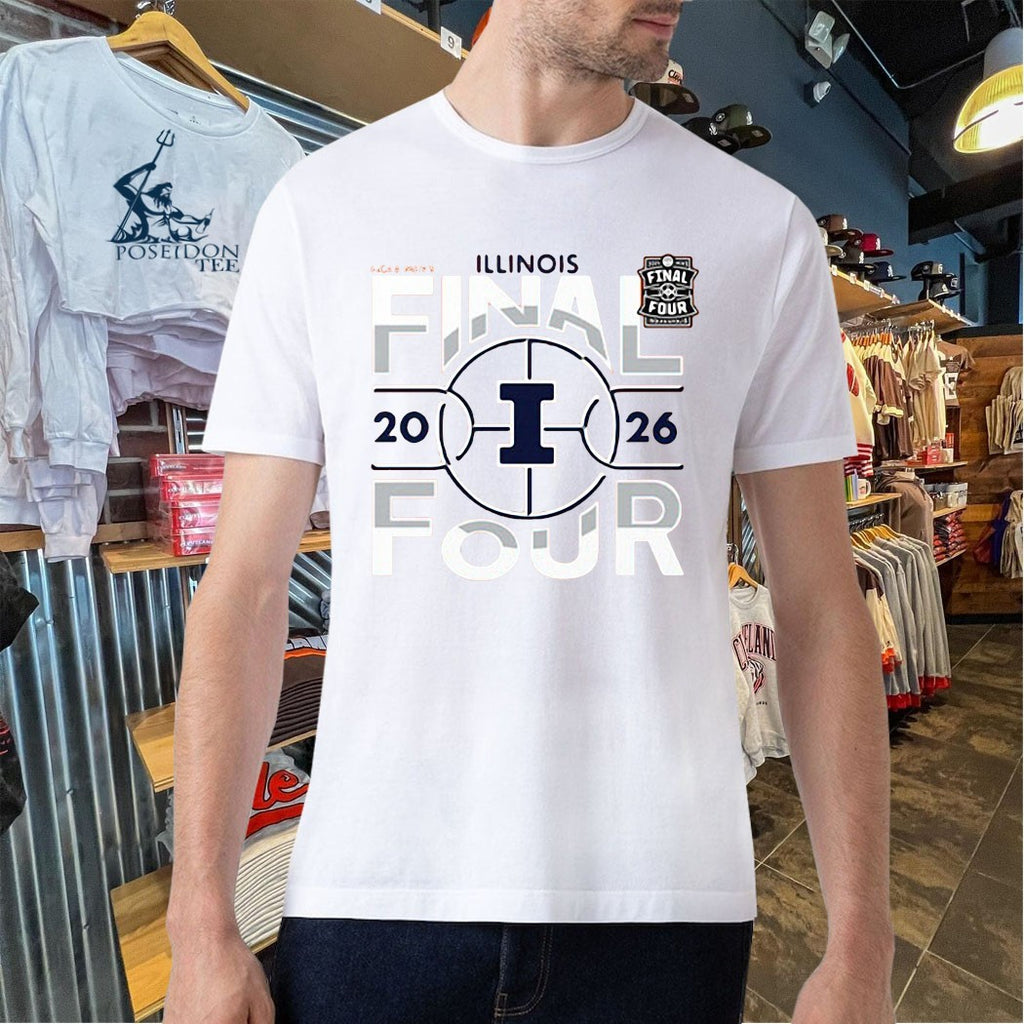 Illinois Illini Final Four 2026 Men’s March Madness T-shirt