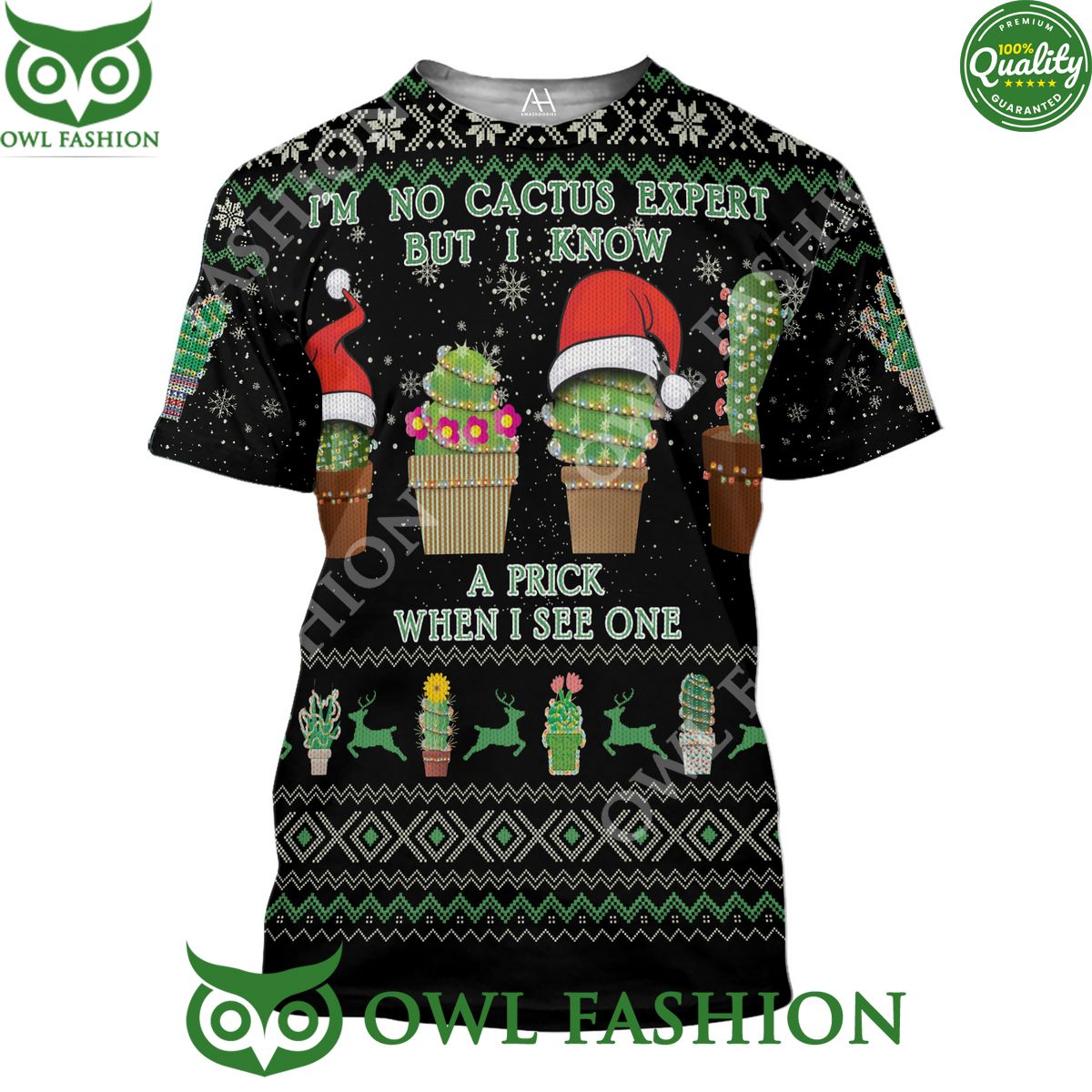 I’m No Cactus Expert Premium Ugly Sweater