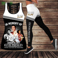In Memories Of 1977 Elvis Presley Hollow Tank Top Leggings