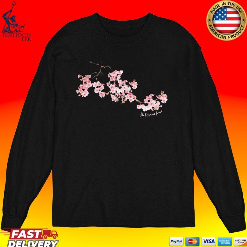In Print We Trust Cherry Blossom T-shirt