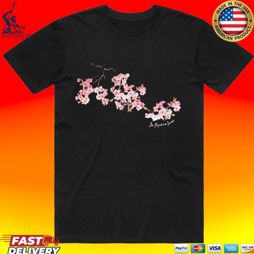 In Print We Trust Cherry Blossom T-shirt