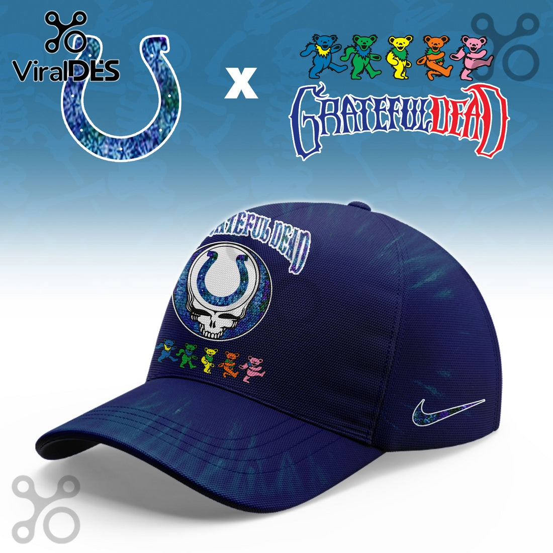 Indianapolis Colts Grateful Dead Limited Hoodie 2025
