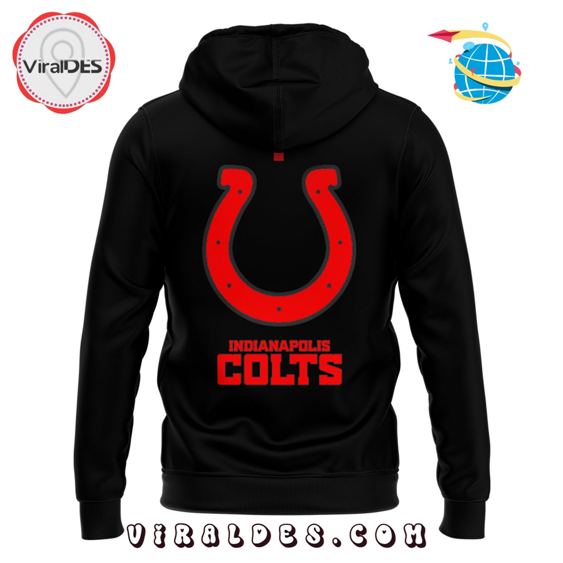 Indianapolis Colts Jesus Won Black Hoodie