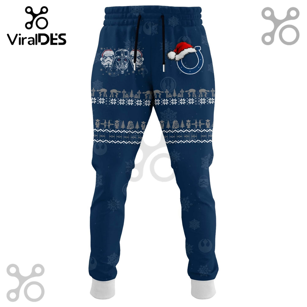 Indianapolis Colts Merry Christmas The Force Edition Hoodie 2025