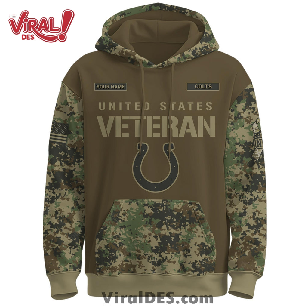 Indianapolis Colts Salute to Service Limited Editions Hoodie